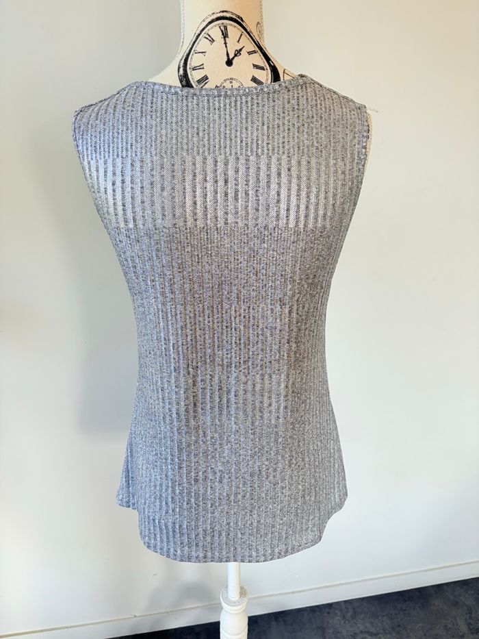 Top argenté - photo numéro 2