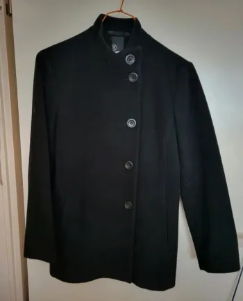 Manteau noir élégant
