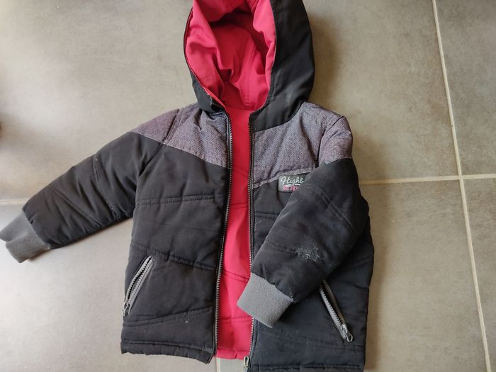 Manteau réversible Vertbaudet 3 ans - photo numéro 3