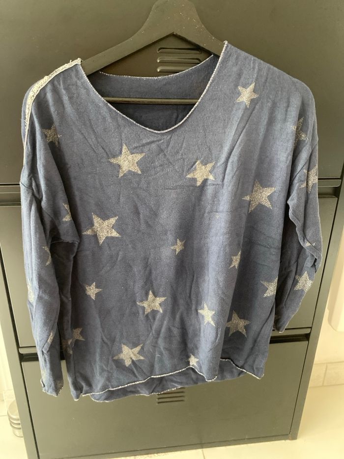 Pull col V - photo numéro 2