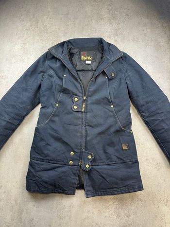 Veste Jacket Workwear Aviateur USA Richlu Taille M Bleu Marine 