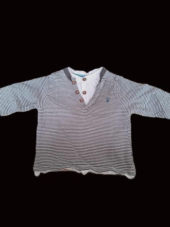 T-shirt manches longues Okaidi/Obaibi 12 mois