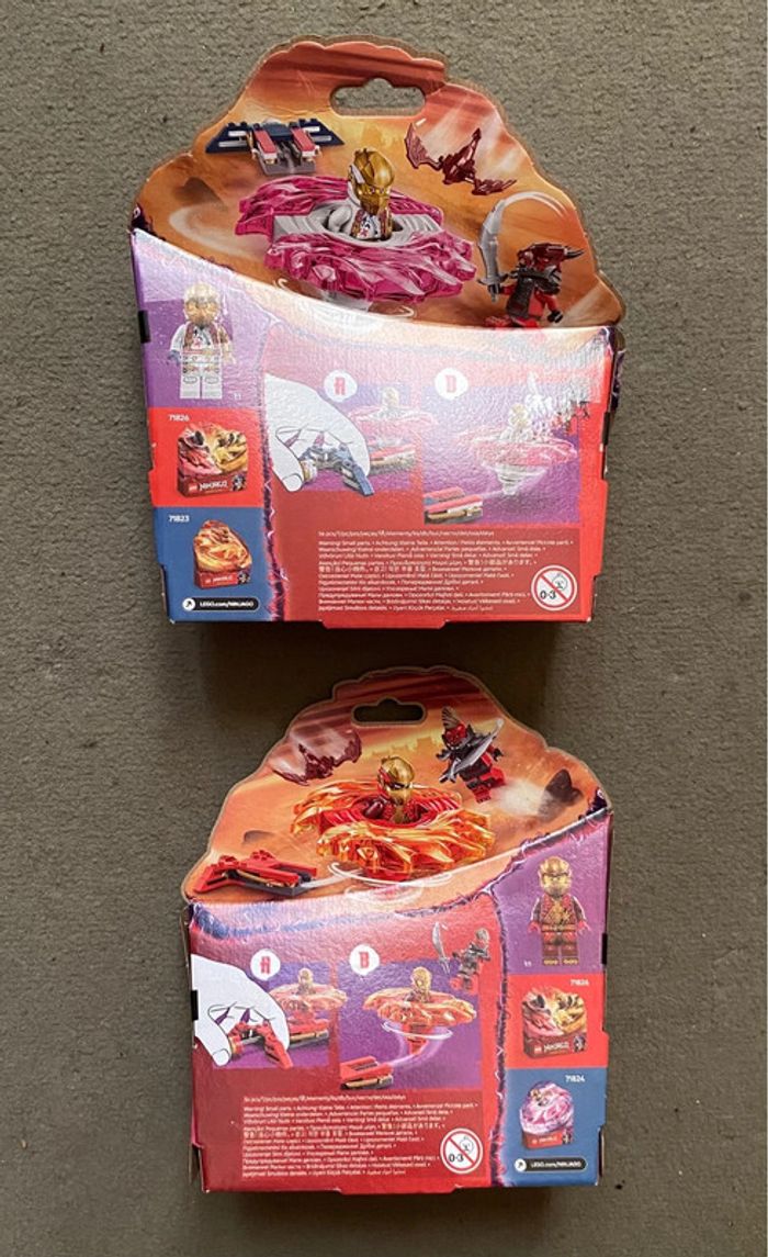 Lot X2 Lego Ninjago 71823 + 71824 NEUF - photo numéro 3