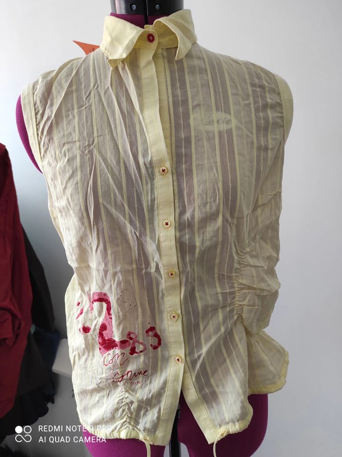 superbe chemise cop copine t40 neuve - photo numéro 5