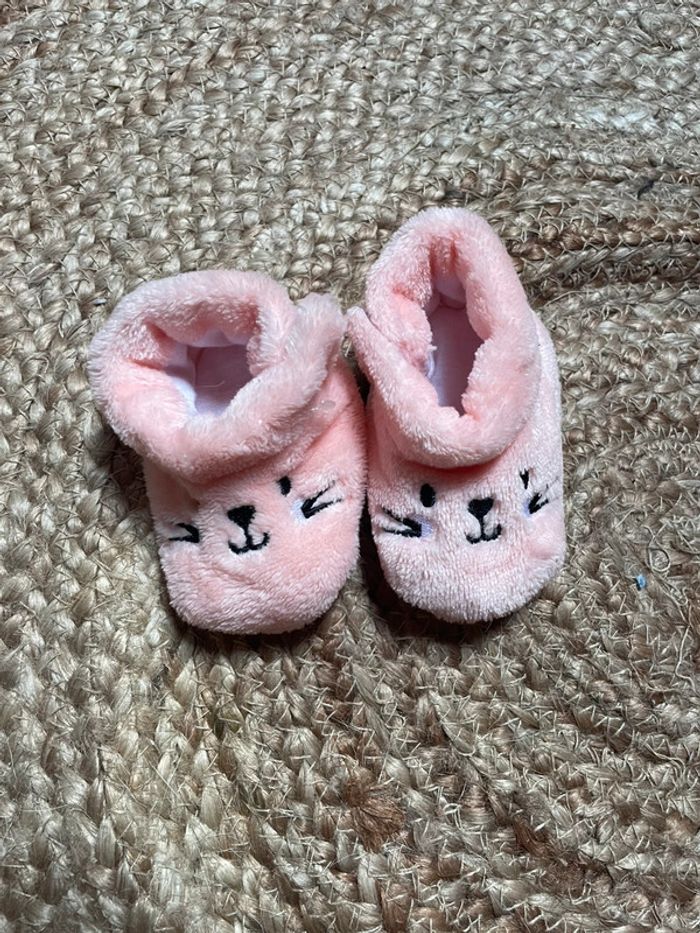 Chausson bébé fille