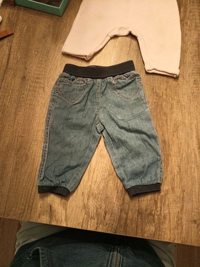 Lot de deux pantalons fille - photo numéro 3