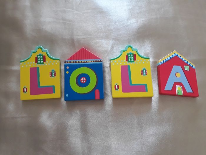 Lot de 8 lettres pour prénom - photo numéro 5