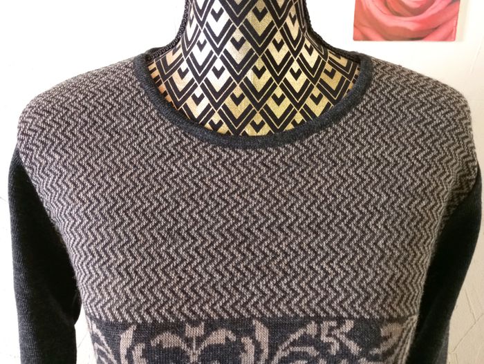 🌸Pull col rond, taille 38-40, Afibel - photo numéro 2