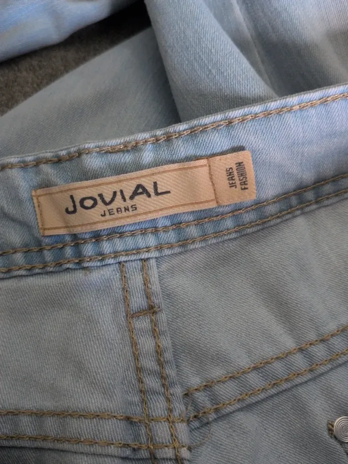 Pantalon Jovial Jean – Taille L – Bleu clair - photo numéro 4