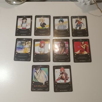Manga rent a girlfriend lot de 10 cartes Noeve grafx