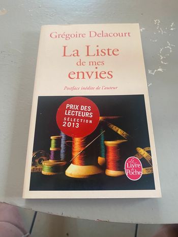 La liste de mes envies