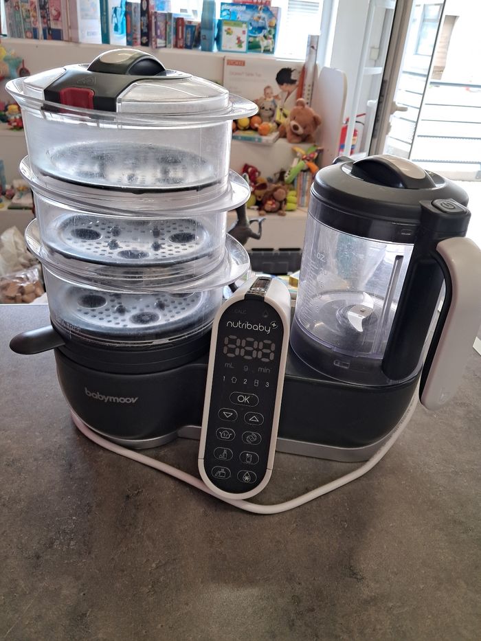 Cuiseur vapeur bébé babymoov nutribaby