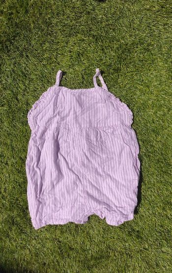 Combishort rayée 