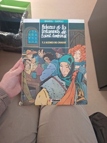 Rebecca et les testaments de Saint-Ambroise- No 1- Scènes de chasse Brandoli, Anna (Livre)