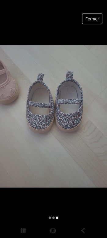 Lot de chaussures bébé fille