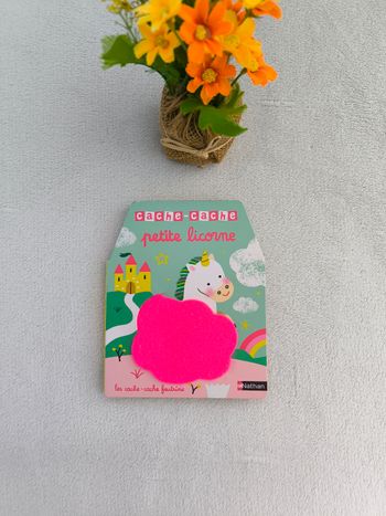 Livre Cache-cache petite licorne Nathan