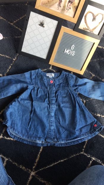 Tunique 6 mois jean