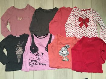 Lot de 8 t-shirts 4 ans