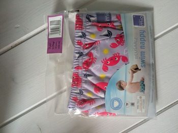 Bambino Mio couche réutilisable de bain XL crabe