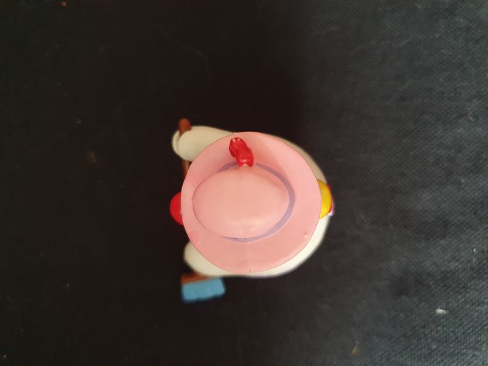 Figurine Bouli avec balai Roda Hauteur 5,5 cm Vintage - photo numéro 4