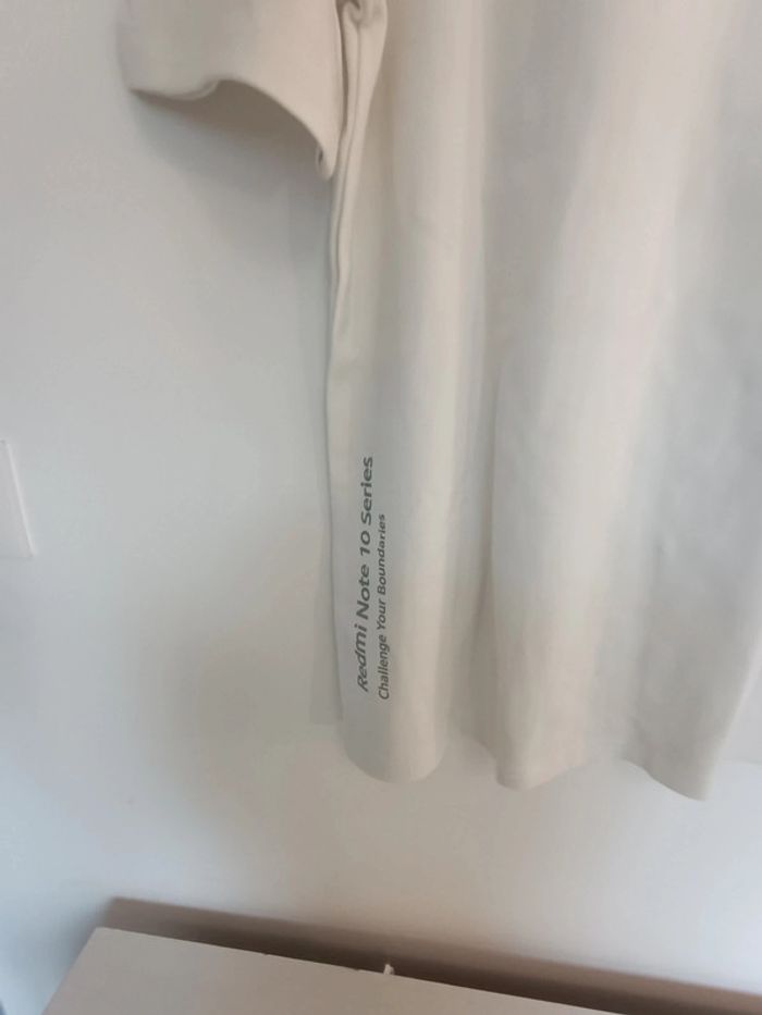T-shirt Redmi xl blanc - photo numéro 3