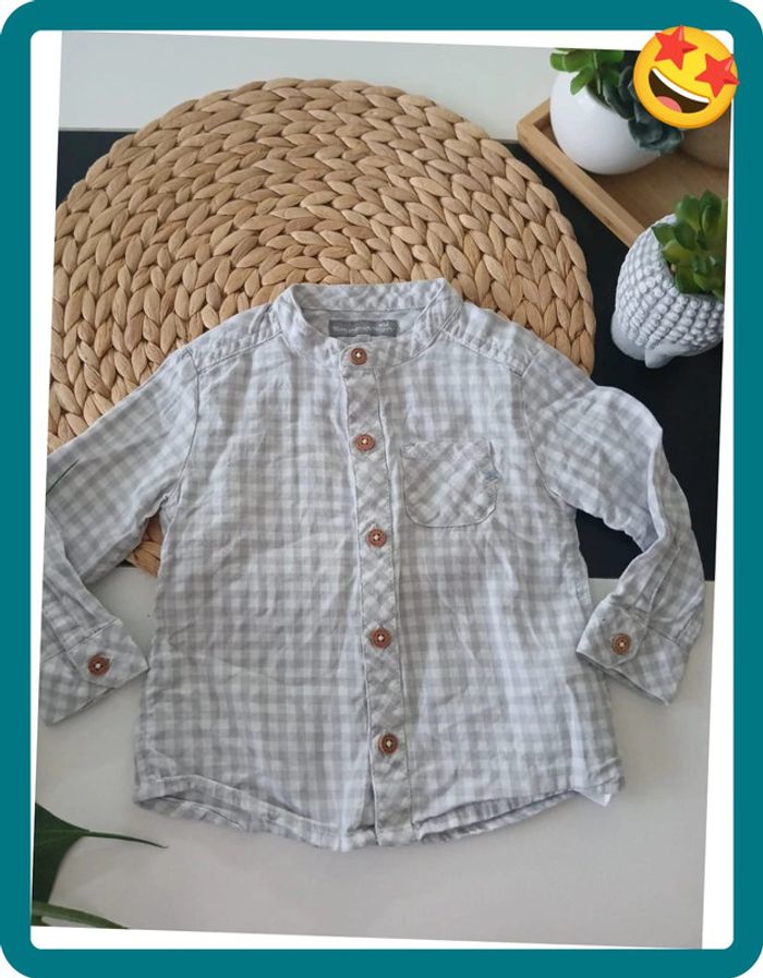 Belle chemise bébé garçon Taille 9 mois🌿🦁