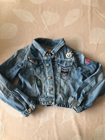 Veste en jeans 7/8 ans