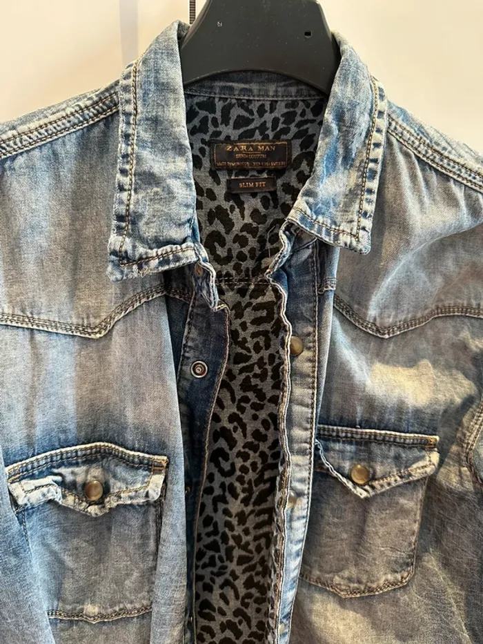Chemise en jean Zara - photo numéro 2