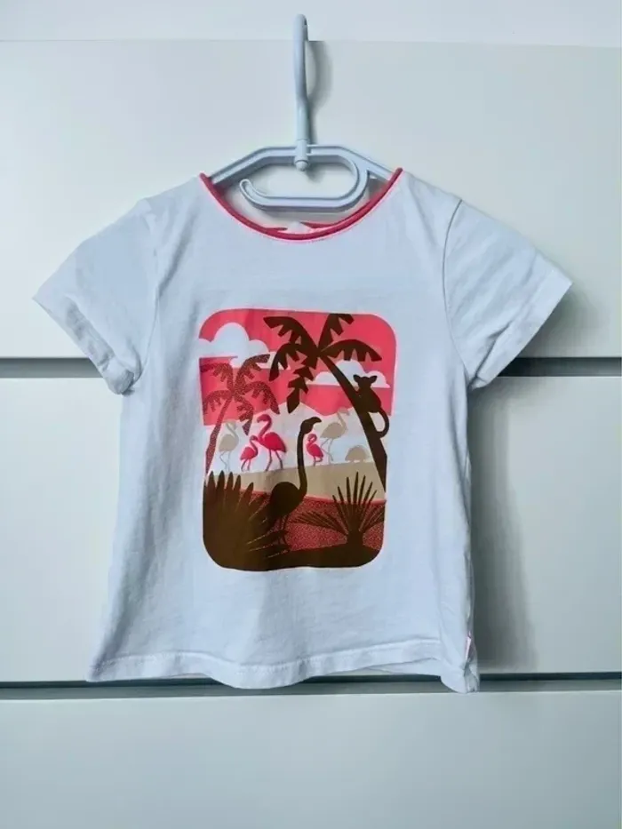 Lot 10 t shirt fille 12 mois manches courtes - photo numéro 6