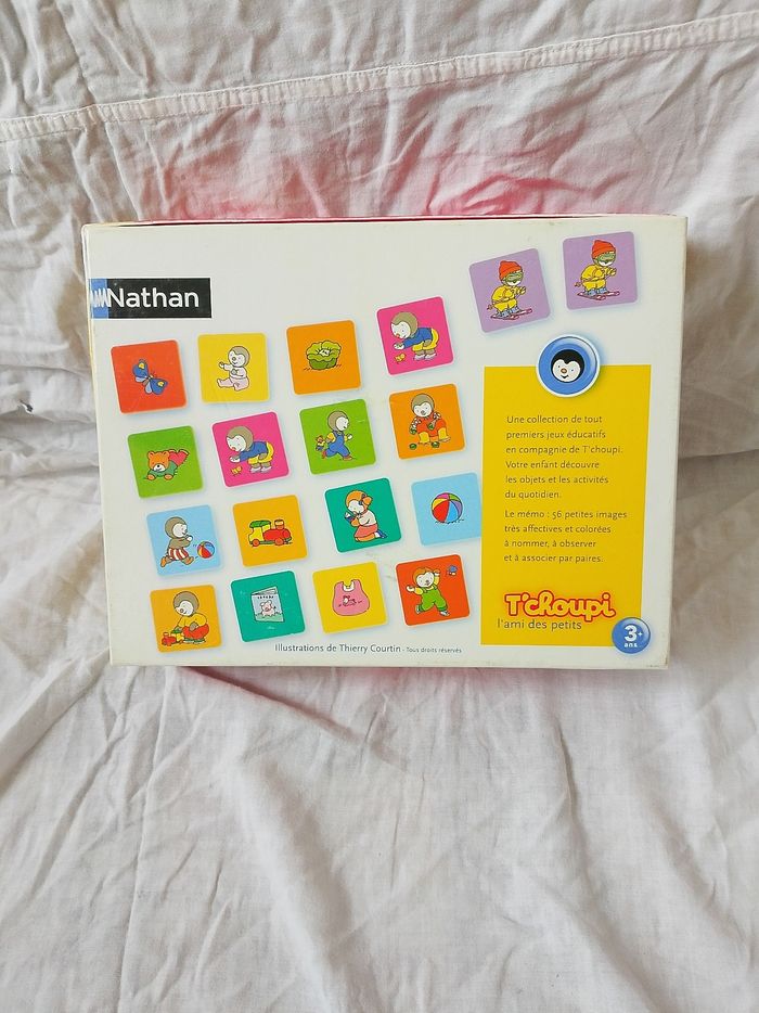 T'choupi mon mémo Nathan complet - photo numéro 2