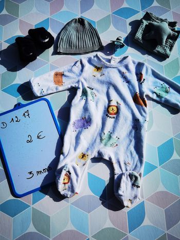 D1217 - pyjama garçon 3 mois