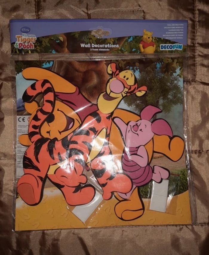 Lot 3 stickers mousse winnie disney neuf