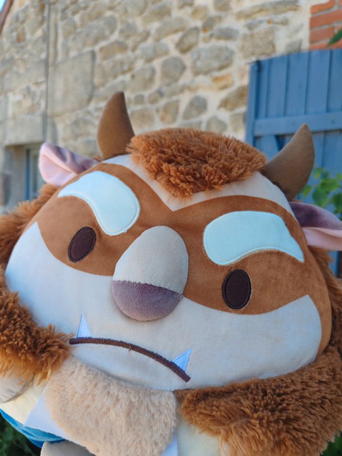 Grande peluche ufufy - belle et la bête - photo numéro 4