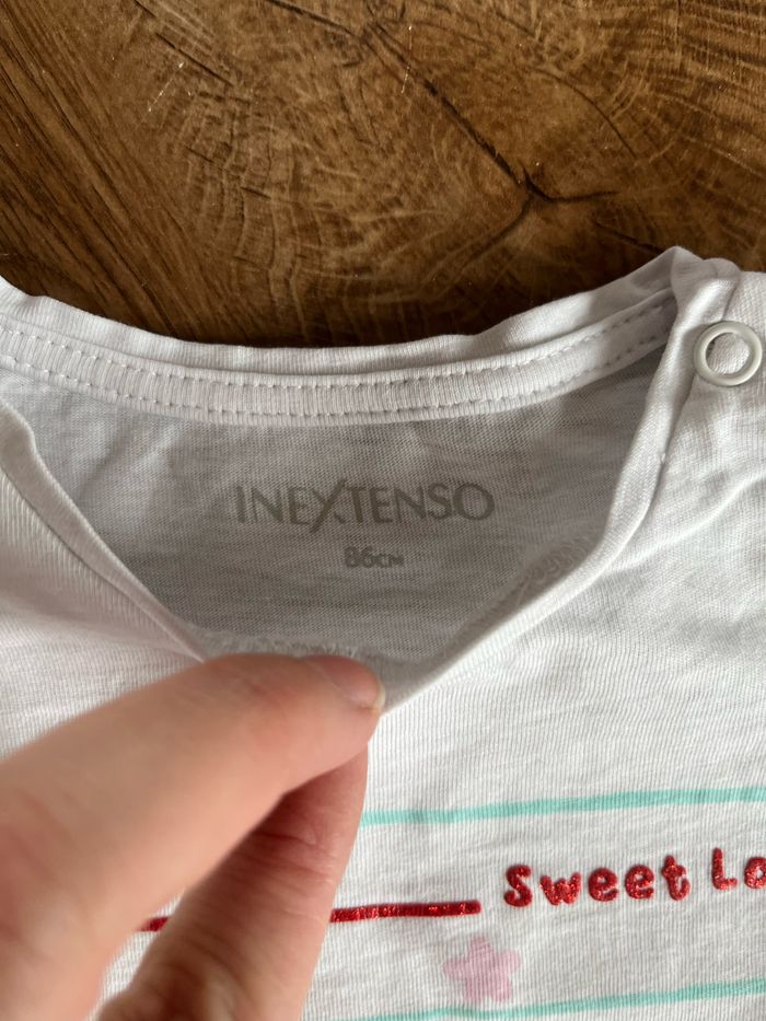 Lot 2 T-shirts fille ML - photo numéro 2