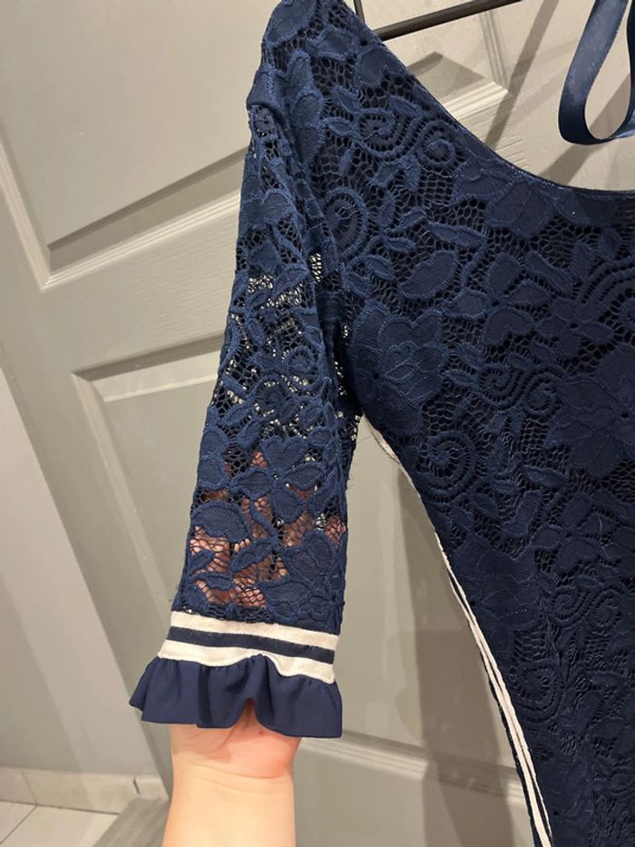 Robe moulante bleue marine - photo numéro 5