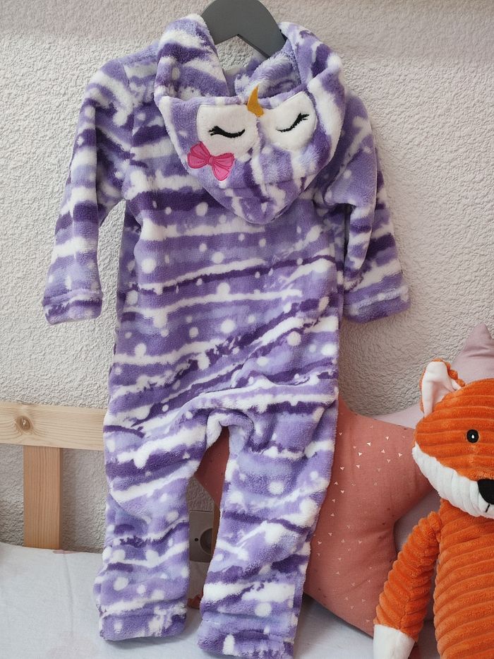 Surpyjama/Pyjamas chaud - Pingouin - 18 mois - Très bon état - Mots d'enfants - photo numéro 2