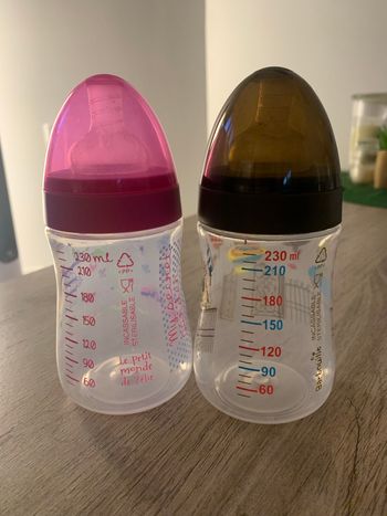 Lot de 2 biberons