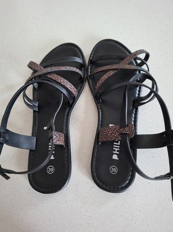 Sandales noires