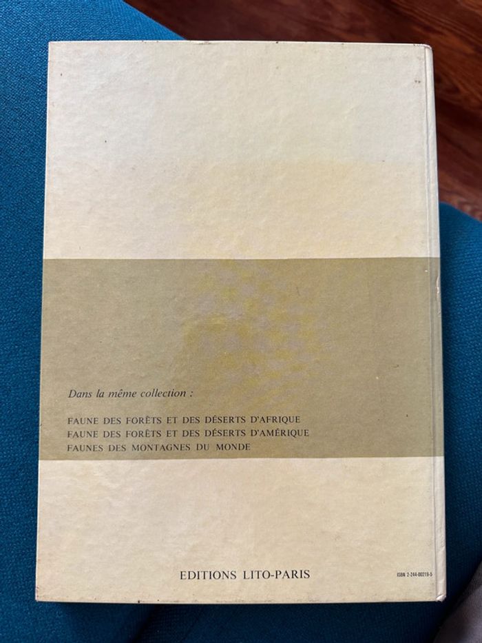 Livre encyclopédie rare Faune des Montagnes du Monde collection univers Robert Dallet Lito Paris - photo numéro 2
