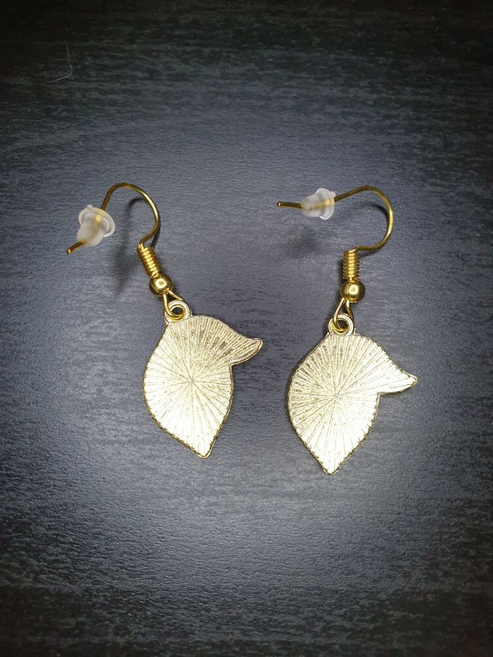 Boucles d'oreilles "Citron" - photo numéro 2