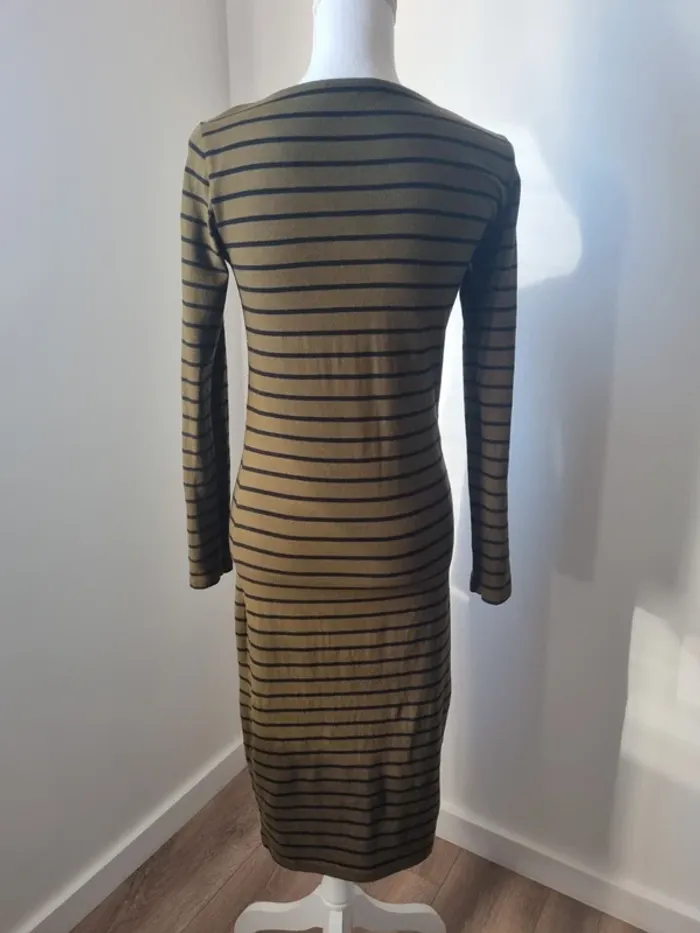 Robe longue moulante Pieces - photo numéro 2