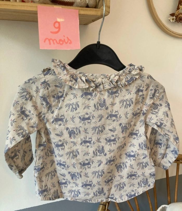 Blouse fille à motifs, bout’ chou - photo numéro 3