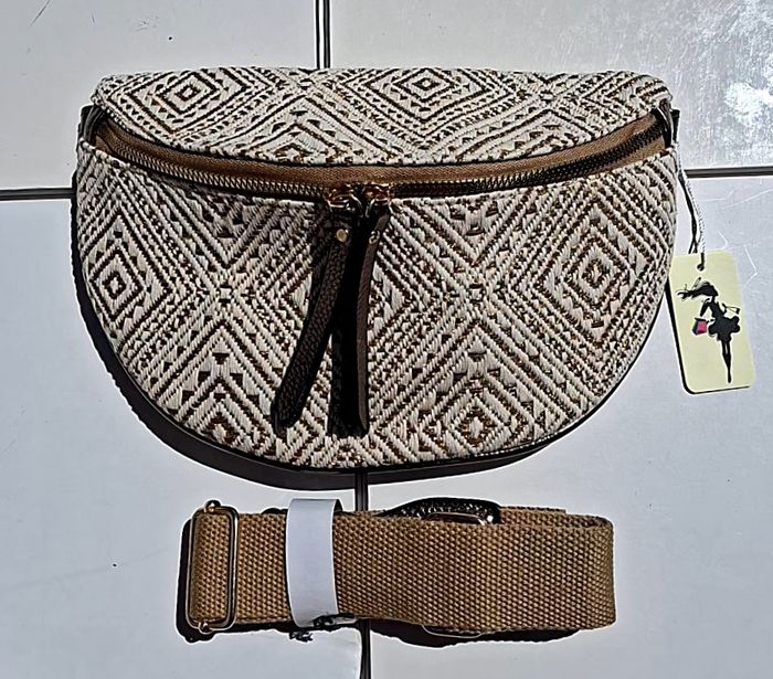 Sac Banane En Bandoulière Marron Neuve