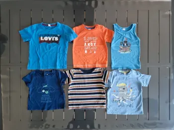 Lot 6 t-shirt 2ans