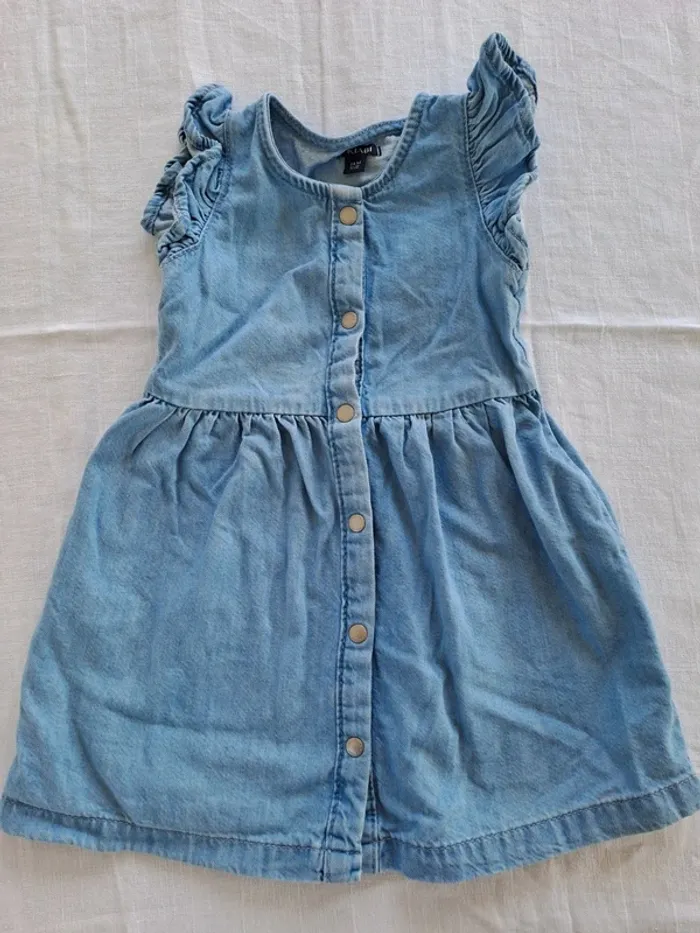 Robe en jean kiabi 24 mois