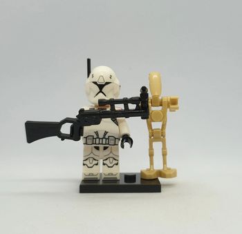 🌠 Figurine Star Wars - Stealth Communication Clone Trooper - (Style Lego) 🌠