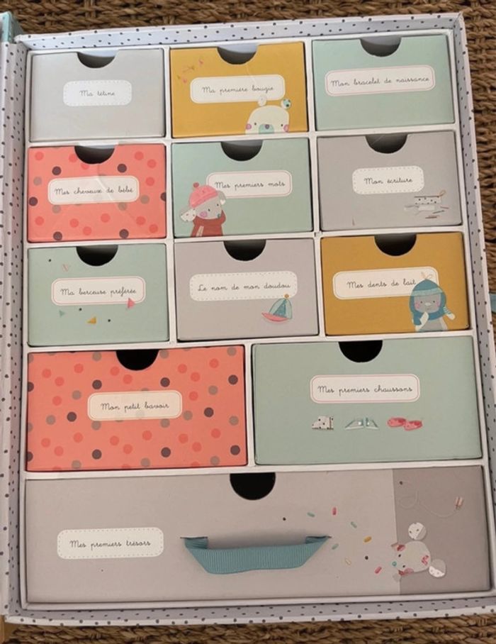 Nattou toise Charlotte et Rose + Coffret de naissance Moulin Roty - photo numéro 8