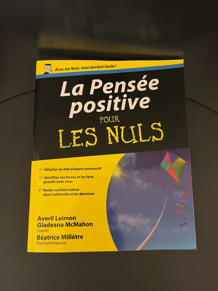 Livre développement personnel La pensée positive pour les nuls