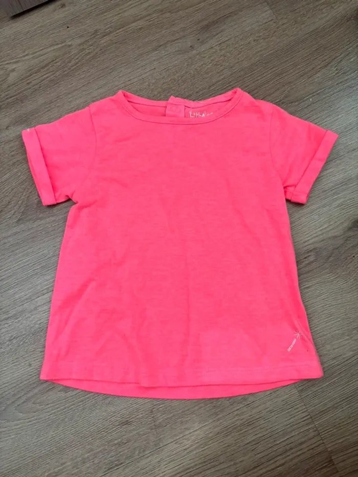 T-shirt rose Kimbaloo