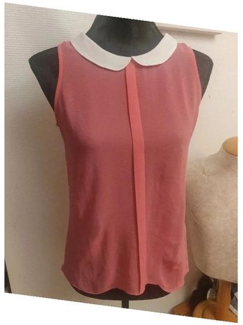 Blouse débardeur à col Bershka 38